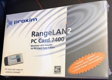 Proxim RangeLAN2 PC Card 7400 Wireless LAN Adapter PC Card Type II Slots SEALED picture