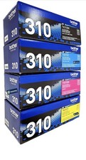 Brother TN310 Toner Set BK/C/M/Y Genuine HL-4570CDW MFC-9560CDW NEW Sealed picture