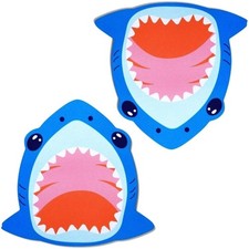 Bundle of 2 - HeyDay Shark-Shaped Non-Slip Mouse Pad - Blue (6