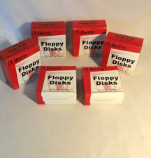 NIB Computer 3.5 Floppy Disks  by Liberty - 6 boxes of 10 each total 60 disks picture
