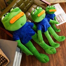 1pc 50-90cm Hot Selling New Cute Magical Expression Long Legs Frog Sad Frog Gift picture