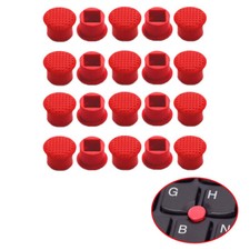 20pcs Rubber Mouse Pointer Trackpoint Red Cap For IBM Thinkpad Laptop Nipple NEW picture