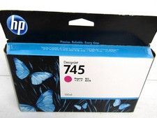 Genuine HP 745 Magenta 130ml Ink Cartridge F9J95A for DesignJet (expired) picture
