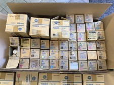 Konica Toner Lot of 65 New/Open Box Various TN Model Units Toner Cartridges picture