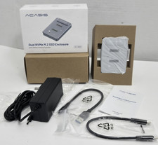 ACASIS 20Gbps M.2 Nvme SSD Cloner & Docking Station Dual-Bay Duplicator picture