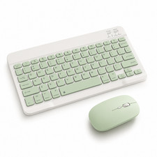 Rechargeable Bluetooth Keyboard and Mouse Combo Wireless Ultra Slim for Mac iPad picture