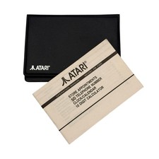 Atari Unisex DB 2300 Manual Case Vintage Tech Accessory OS Black Faux Leather picture