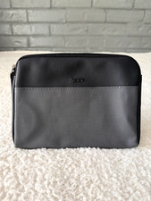 Tumi for Delta Small Zip Pouch Soft Sided Travel Case Toiltery Bag 8x6 picture