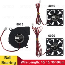 4010 /5015 /6020 Radial Blower DC Brushless 24V Ultra-Quiet Cooling Fan PWM- picture