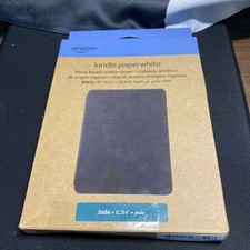 Amazon Plant-Based Leather Case-Lightweight, Protective Cover Designd jade/green picture