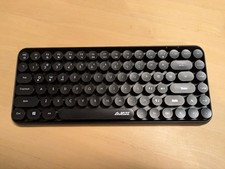AJAZZ Wireless Keyboard 308i US Layout Membrane Round Key Black picture