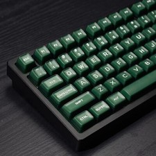 142 Keys PBT Doubleshot SA Keycaps Green Translucent Keycaps Set Fit for 61/64/8 picture