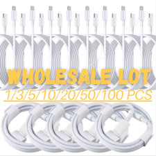 Wholesale Lot For iPhone 11/12/13/14 Pro/XR 20W USB-C Fast Charger PD Cable Cord picture