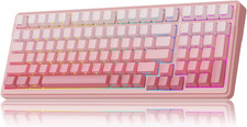 Wireless Gaming Keyboard 96 Percent Layout With Battery Hot Swap F99 8000mah picture