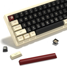 Similar to SA Profile Clone Rome PBT Double Shot Keycap Set,160 Keys Black and W picture