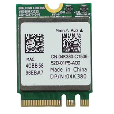 Atheros QCNFA222 AR5BWB222 2.4/5GHz BT4.0 802.11ABGN Wifi Card 4K380 M.2 Adapter picture