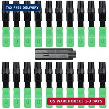 20-Pack FTTH SC/APC Fiber Quick Connector, Optic Fiber Fast Connector Adapter fo picture
