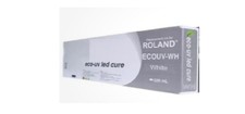 2 PREMIUM COMPATIBLE ROLAND EUV4 220ML WHITE CARTRIDGE picture