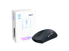 MSI FORGE GM340 Wireless Gaming Mouse  Navy, PixArt PAW3311 12K DPI, Tri-Mode picture