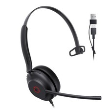Yealink UH35 2nd Gen Wired Headset, USB-C/A,AI Noise Canceling Mic,HD Audio picture