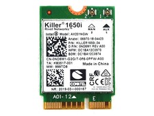 Genuine Intel Killer 1650i Wireless Wi-Fi Bluetooth A00 AX201NGW Dell ND6M1 picture
