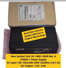 New Genuine SYMBOL SYM04-1 12V / 9.0A Power Supply STI P/N : 50-14001-004 Rev A picture