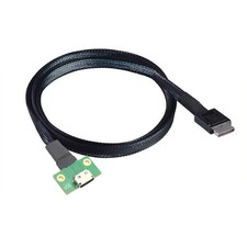 PCIE Oculink SFF 8611 4I 42P to SFF-8612 4I mother server hconversion line picture