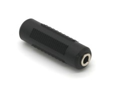 TRS 3.5mm Coupler Female Female Adapter Stereo picture