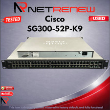 Cisco SG300-52P-K9 52 Port Gigabit PoE Switch SG300-52P picture