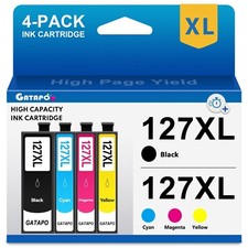 Compatible 127XL Ink  for Epson 127 WorkForce 60 545 630 3520 7010 picture