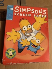 VTG 1994 Simpsons Screen Saver Berkley Macintosh System Box Opened NEW mac picture