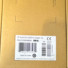 HP Smart Slim 230W AC Adapter Charger Black US MPN H1D36AA#ABA picture