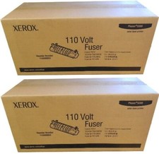 TWO New Genuine Factory Sealed Xerox 115R00055 115R55 Phaser 6360 Fusers 110V picture