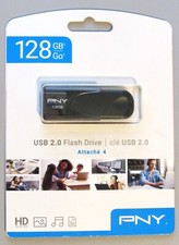 PNY 128GB USB 2.0 Flash Drive Attache 4 - Brand New/Unopened picture