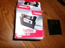 Imation Neon Diskettes 17 pack 2HD 1.44MB IBM Formatted - Never used picture