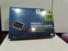 Linksys Wireless-N Notebook Adapter WPC300N Range 4X Speed 12X  New sealed box picture