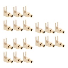 Reusable Gold Plated Banana Jack Y Spade Fitting for Hifi Speaker Cable picture