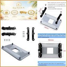 CPU Cooler Mounting Bracket AM5 AM4 Backplate Standoffs Screws Steel PC Build picture