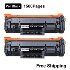 2PK Black 134A Toner for HP 134A with Chip LaserJet MFP M234dw M234sdw, M209dw picture