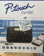 Brother P-touch Desktop Non-Thermal Label Maker with Bluetooth Black (PT-D610BT) picture