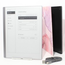 Excellent ReMarkable 2 Paper Tablet BUNDLE w/ Pink Folio and USB Cable BUNDLE picture
