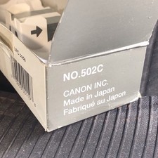 CANON NO. 502C TYPE J1 STAPLE CARTRIDGE NEW OLD STOCK PARTIAL OPEN BOX picture