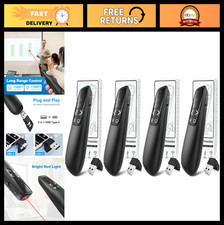 Wireless Presentation Clicker Remote with Red Laser Pointer - Long Range PPT Adv picture