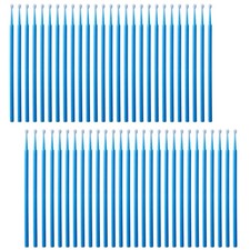 100 Pack Phone Charge Port Cleaning Tool kit,Bendable Mini Soft Round Blue picture