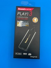 Creative Labs Sound Blaster Play 3 External USB Sound Adapter Win/ Mac LOT OF 5 picture