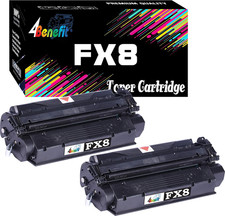 Compatible with Toner Cartridge FX-8 (2-Pack) S35 (2Xblack) 7833A001AA A8955A0 U picture