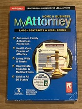 My Attorney Home & Business My Software PC Legal Forms Contracts Estate Planning picture