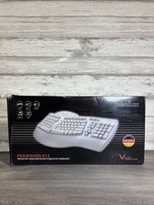 Perixx Periboard-512 Ergonomic Split Keyboard Natural Ergonomic Design White picture
