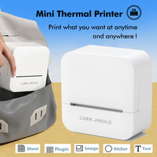 Thermal Label Printer Wireless Mini Sticker Printer Supports Plain Sticker Label picture
