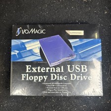 I/O Magic Blue External USB Floppy Disk Drive picture